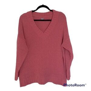 ✨ HP✨Aerie Chenille Oversized V-Neck Sweater✨